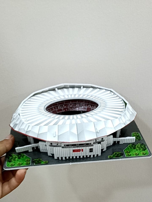 DIY Stadium Puzzle Game Toy