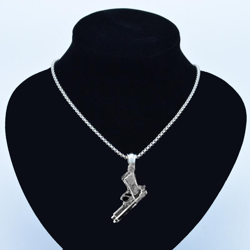 6 Pcs Set - 3 Pendant With 3 Chain Vintage Necklace Unisex locket