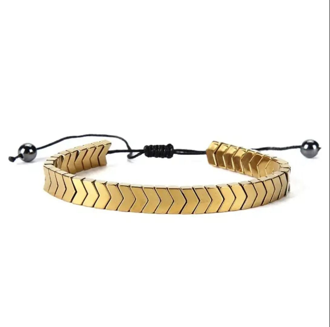 Premium Herringbone/Chevron Beads Bracelet