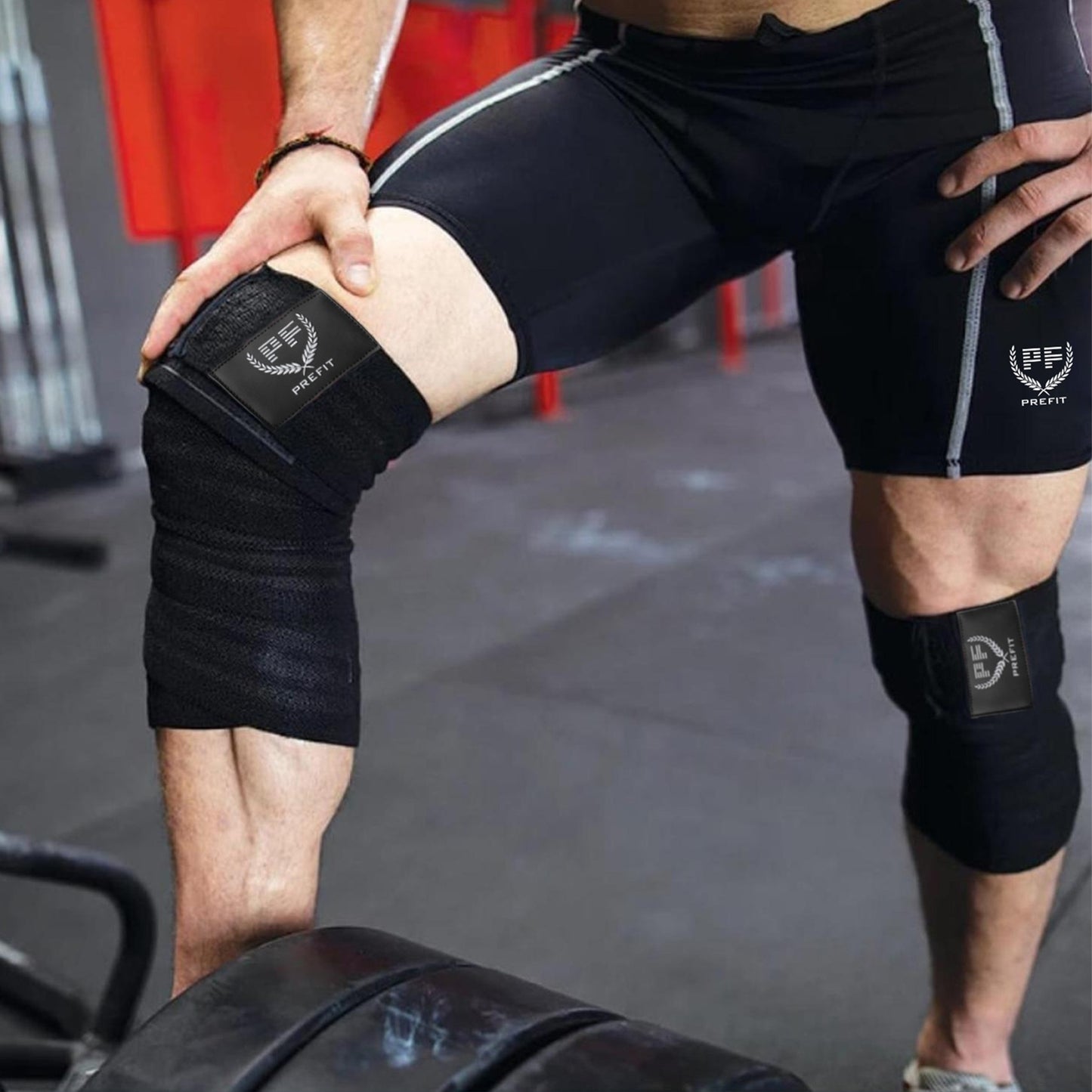 Weightlifting Heavy Duty Knee Wraps